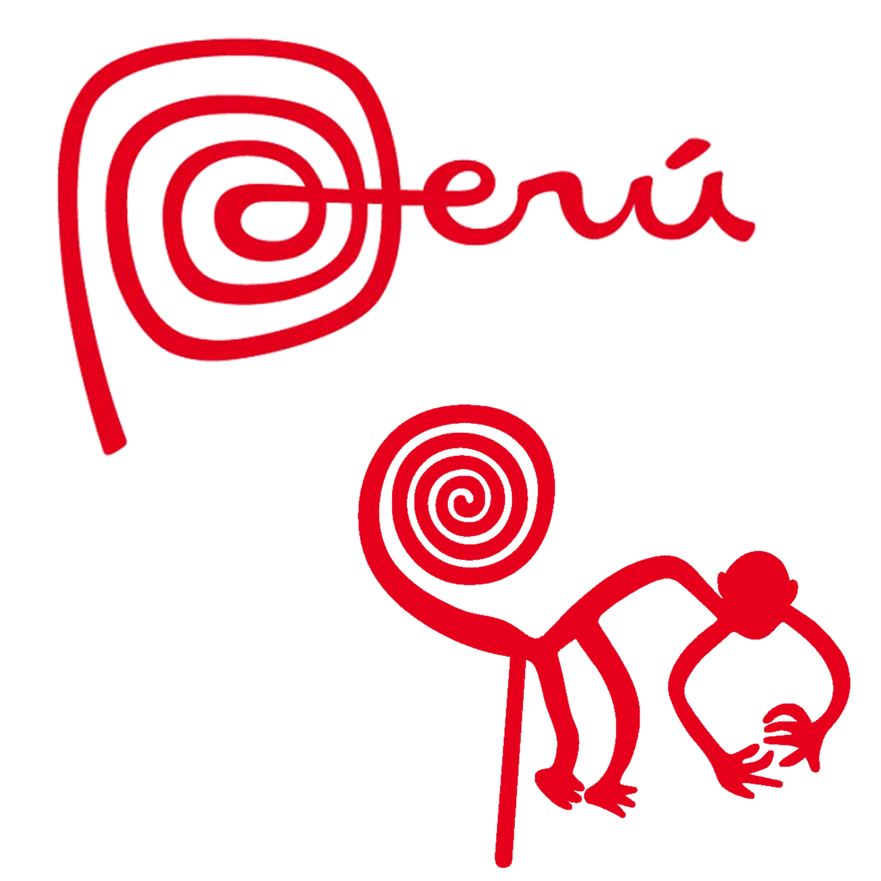 Peru Brand Logo and Nazca Lines